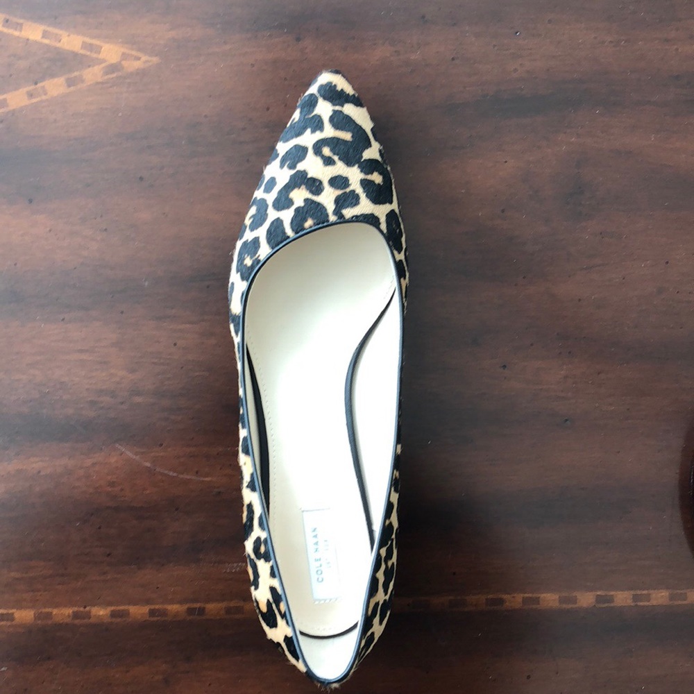NWOT Cole Haan Animal Print Flats